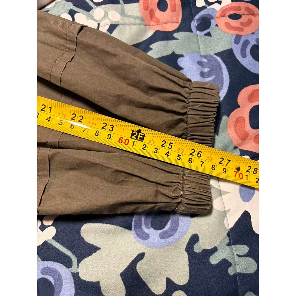 Olive Green Lightweight Raglan Trench Coat Oversized XL - Picture 6 of 8